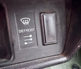 Mercedes W460/W461 Dashboard Switch Cover.