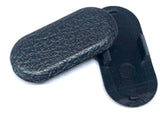 This original Mercedes middle console cover is used on a G-Class equipped only with a rear differential locking system. It covers the slot for the non-existent front differential locking pull handle.
