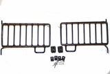 Mercedes W460 military-style taillights guard kit in semi-gloss black. All necessary hardware is included. Installation requires drilling.