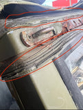 Mercedes 250GD Wolf Top and Bottom Windshield Frame Seal.