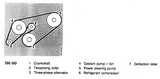 Mercedes 250GD Wolf Serpentine Belt.