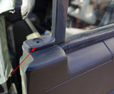 Mercedes 240GD, 250GD, 290GD, 300GD Wolf Door Window Cap.
