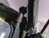 Mercedes 240GD, 250GD, 290GD, 300GD Wolf Windshield Bracket Boot.
