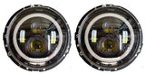 Mercedes W460/W461 LED Headlights Kit 24 Volts.